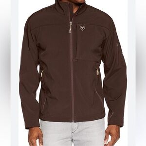 Ariat Brown Performance Jacket with Weather-Resistant Softshell
